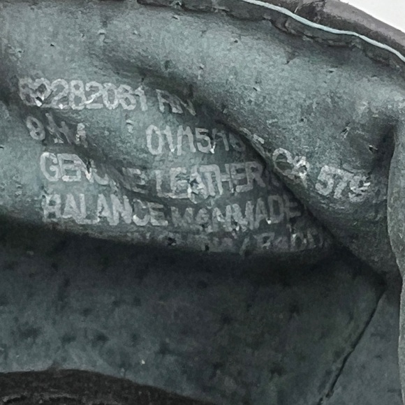 C2 By Calíbrate Black Leather Lace Up Dress Shoes Size 9 1/2 Toddler Boy’s - Picture 4 of 8